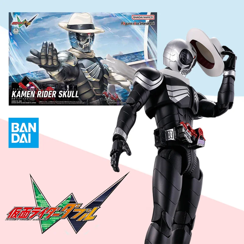 

Bandai Original BOX Figure-rise Standard FRS Masked Rider Kamen Rider SKULL Action Anime model kit Assembly toy gift for kid