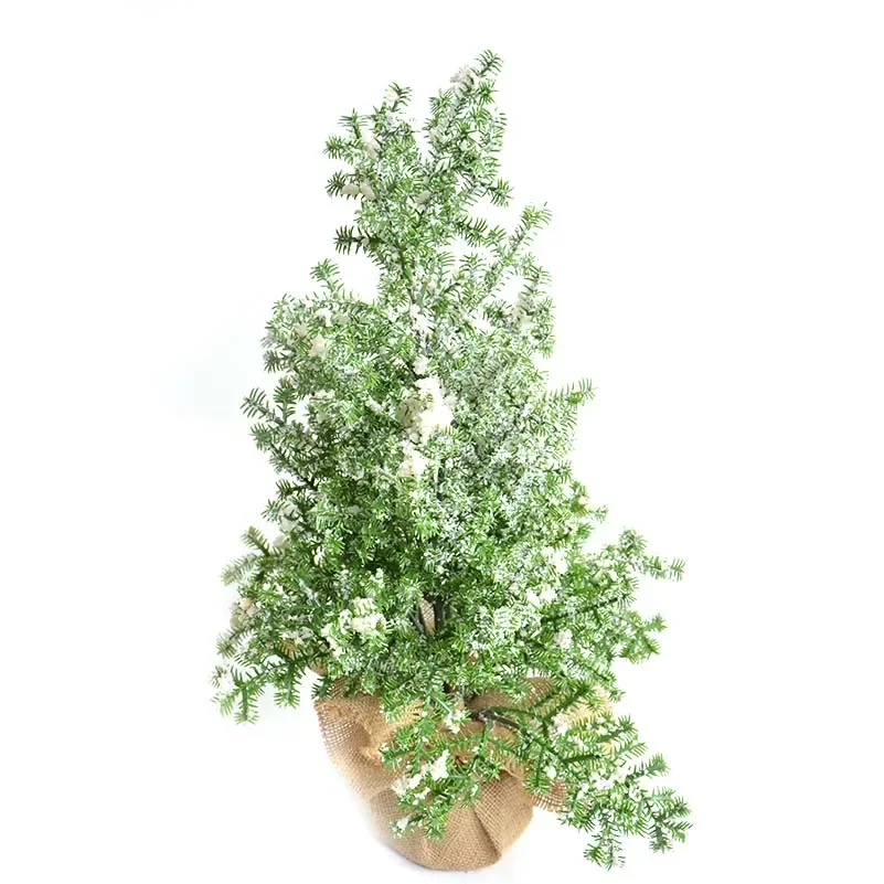

50cm Room Halloween Wedding Home Simulation Pine Needle Desktop Photography Props Christmas Tree