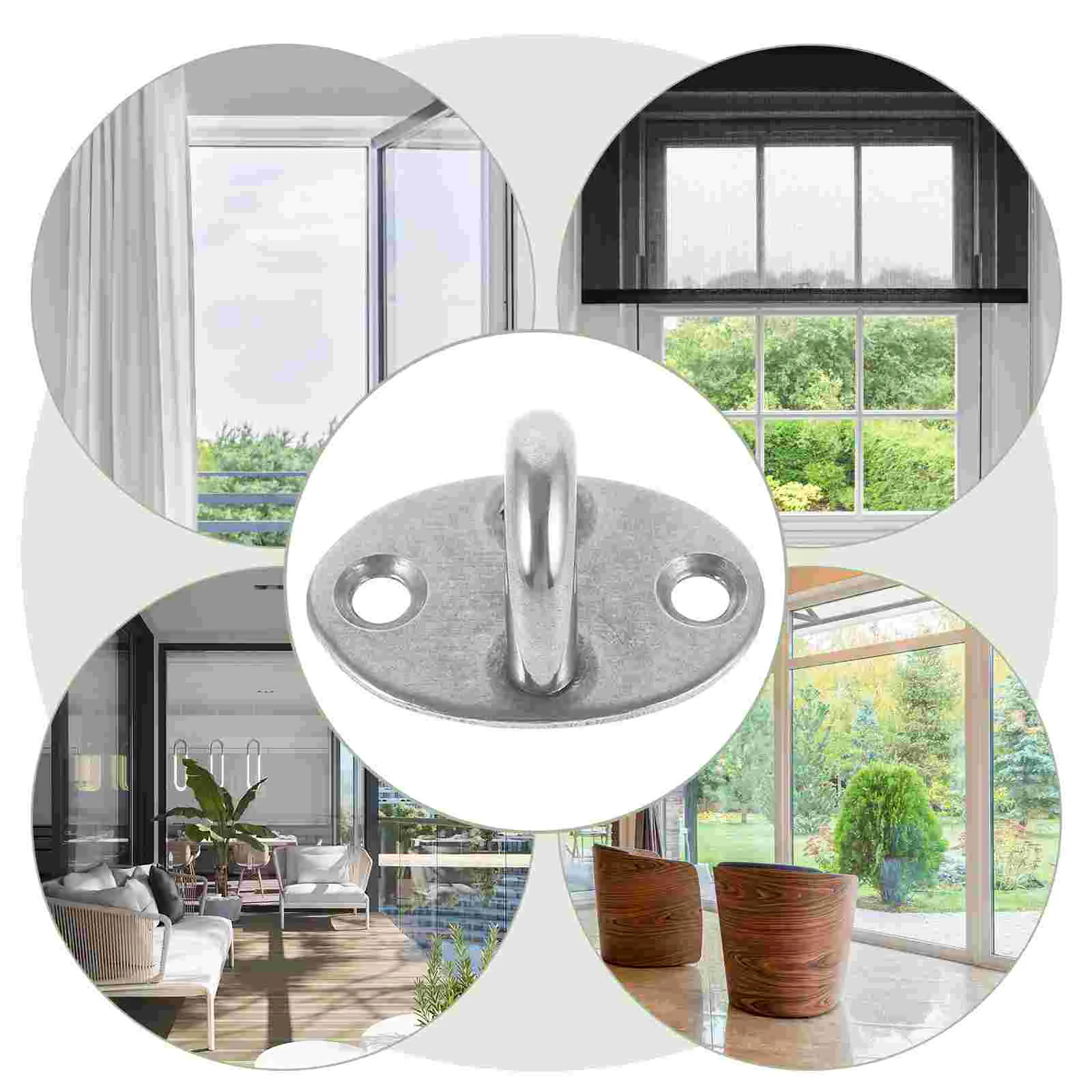 10 шт. бетонные настенные крючки потолочное крепление сверхмощный гамак из