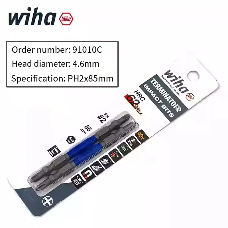 

Набор бит Wiha для отверток 16 шт., PH2, 65/85/100 мм