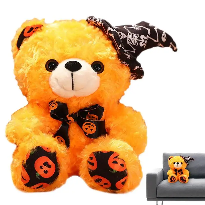 

Милые мягкие плюши в виде медведя на Хэллоуин, подарки на Хэллоуин