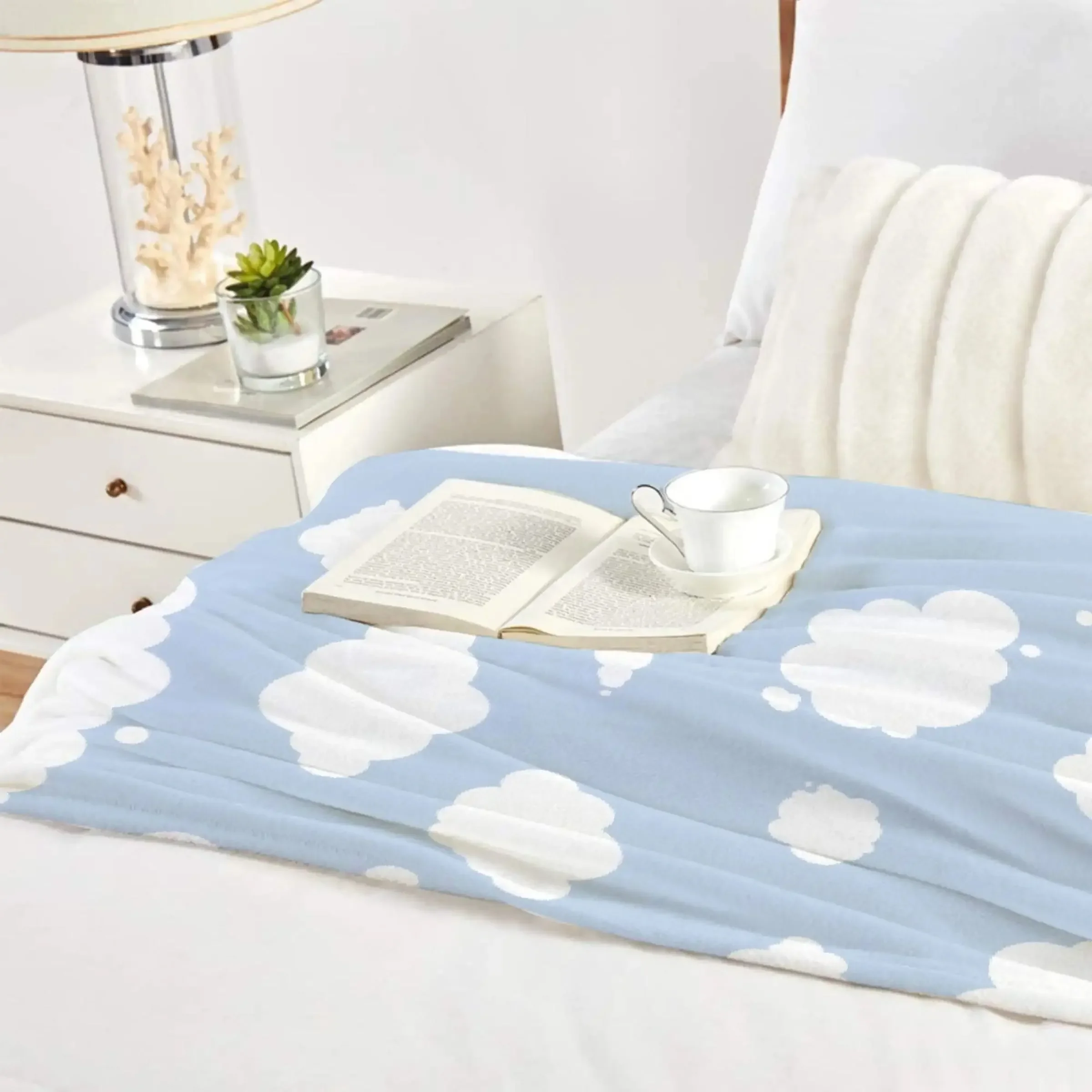 Мягкое И Удобное Фланелевое Одеяло Разноцветное Мультяшное Стильное Для Диванов