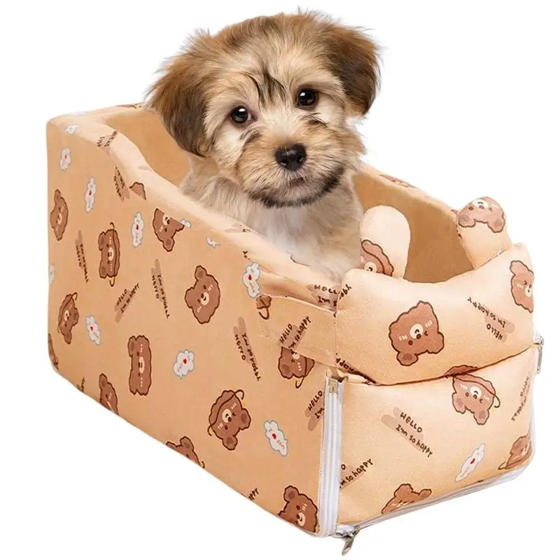 

Pet Accessories For Small Dog Cat Booster Seats On Car Interactive Pet Seat Travel Carrier Dogs Cats Soft Washable Travel Bags