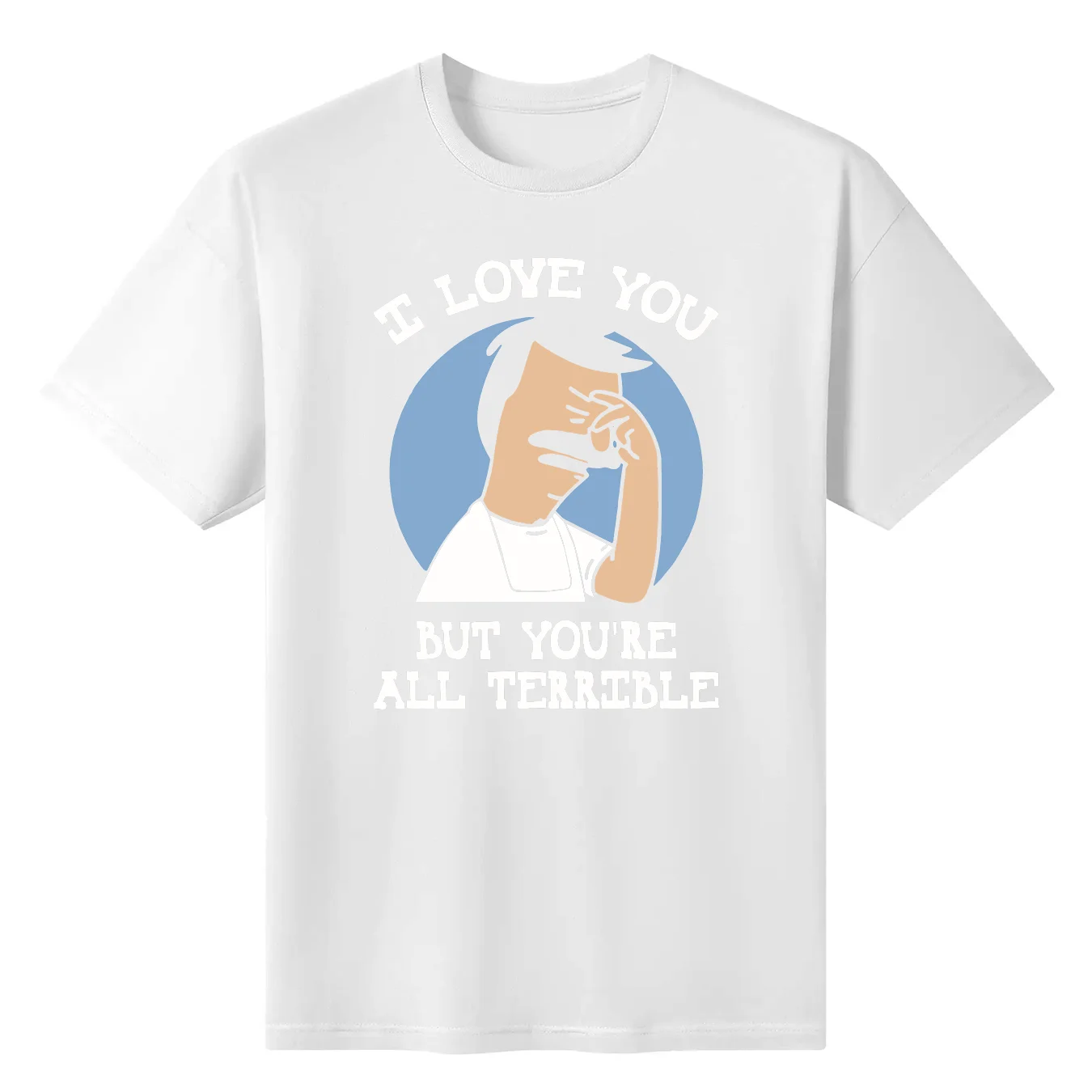 Мужская футболка Bob's Burgers I Love You But You're All Terrible