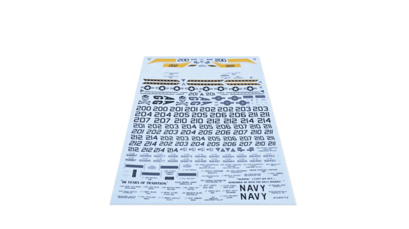 Galaxy G48072 1/48 масштаб F/фотолампа Роджерс 2022 антологические наклейки и маска для