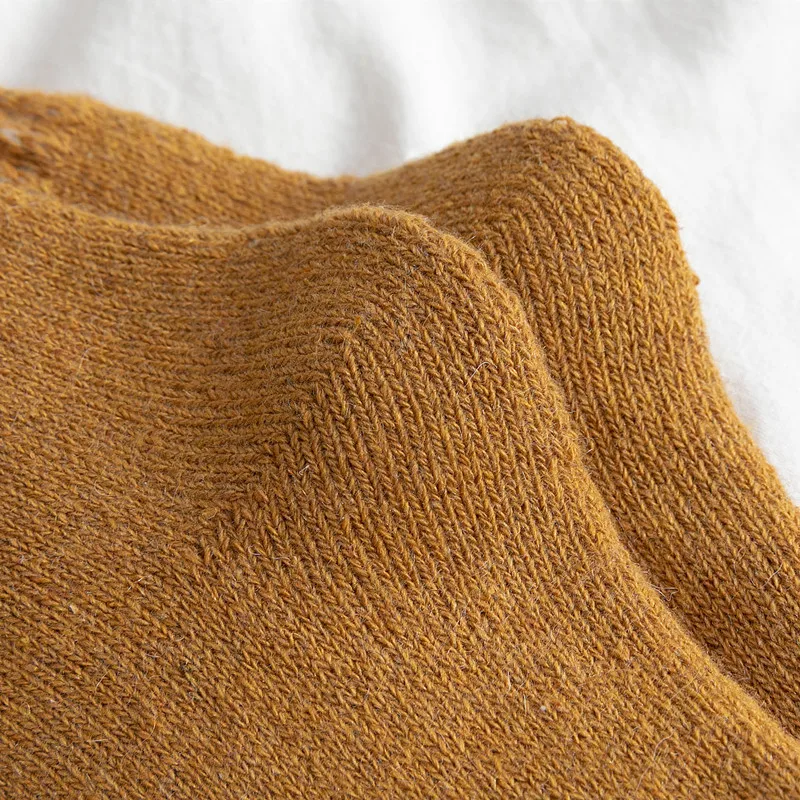 5 Pairs Women Wool Socks Winter Super Thicken Warm Cashmere Ethnic Style Snow Harajuku Colorful Casual Women Socks