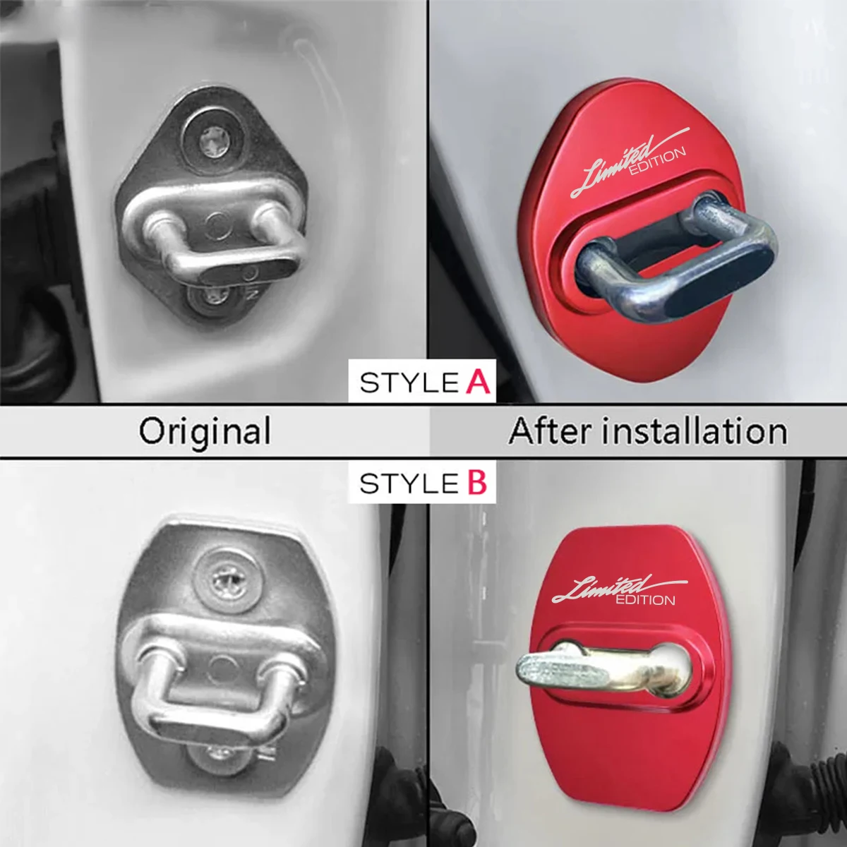 4 шт. автомобильные аксессуары для Toyota Highlander Yaris Camry RAV4 Prius Corolla