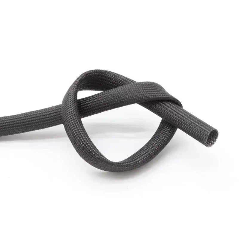 1 м ID 4 мм плетеная втулка из стекловолокна 600 градусов C высокотемпературная