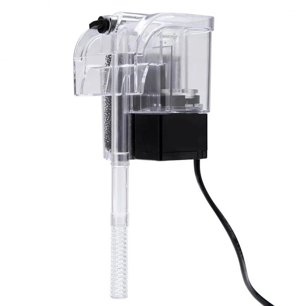 

3 In 1 Aquarium External Hang Up Filter, Water Pump Waterfall Maker Oxygen Setup Machine Hang On Super For Aquarium Accessories