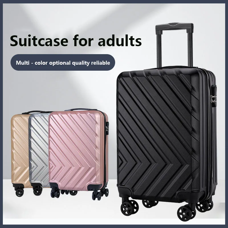 Fashion And Elegant Trolley Case 20 Inch Password Universal Wheel Boarding Suitcase