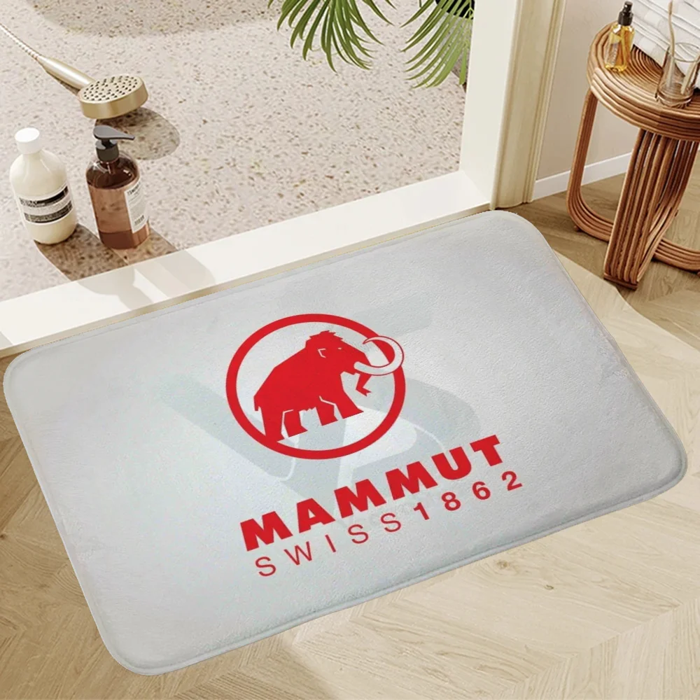 Замшевый уличный входной коврик Mammut в современном стиле противоскользящий