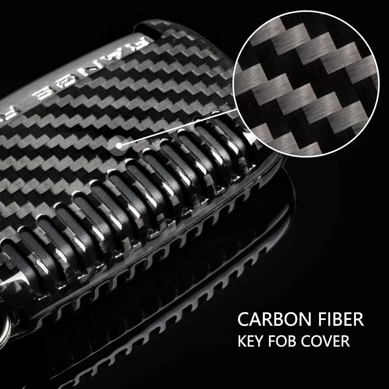 Чехол для ключей из углеродного волокна Land Rover Range Dsicovery LR4 HSE чехол Jaguar E-Pace F-Pace F-Type
