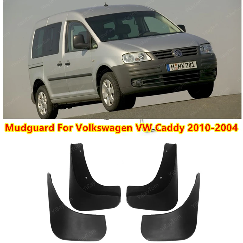 

Брызговики для Volkswagen VW Caddy 2010-2004, передние и задние щитки от грязи