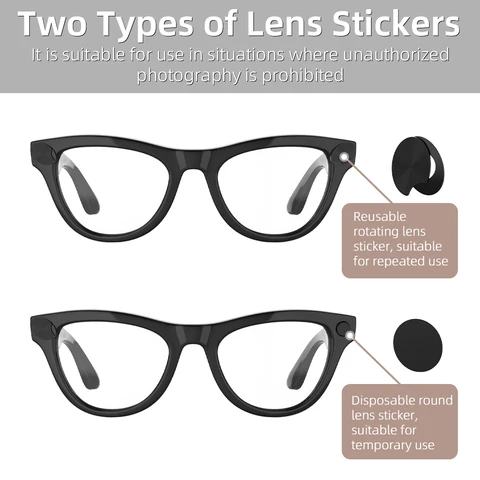 HIBLOKS светоблокирующие наклейки для Ray-Ban Meta