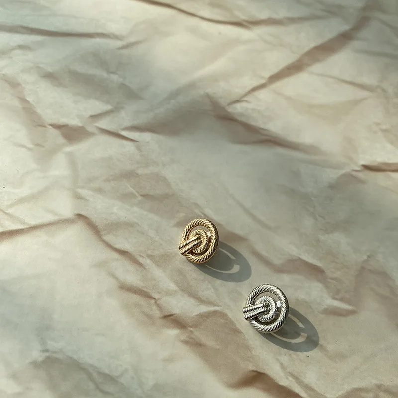 

French hollow metal buttons summer clothing small buttons shirt sleeve collar buckle sweater buckle Sewing Accessories 10pcs/lot