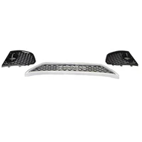 car body kits front bumper lower grille and fog lamp grills fit for q5 2013