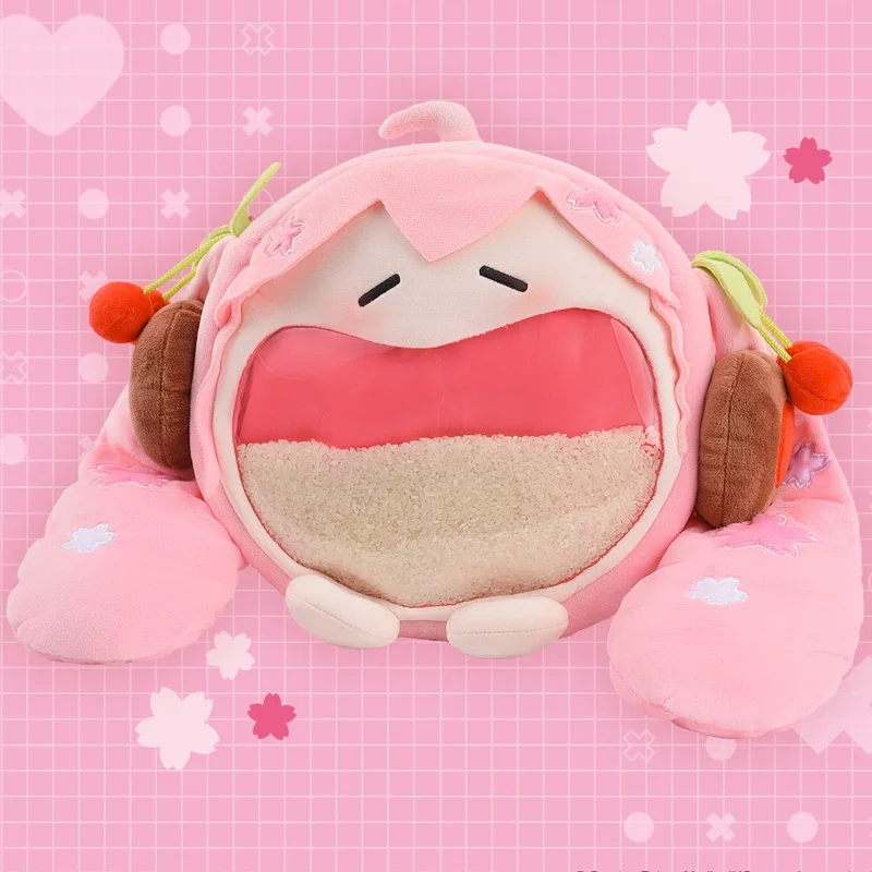 Подлинная плюшевая Наплечная Сумка Hatsune Miku Сакура в цветах Kawaii болезненный пакет