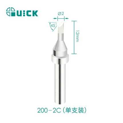 

Наконечники паяльника 203H для Quick TS2200/203H/503/504/203D/376D, паяльная станция, паяльная головка, сварочный инструмент
