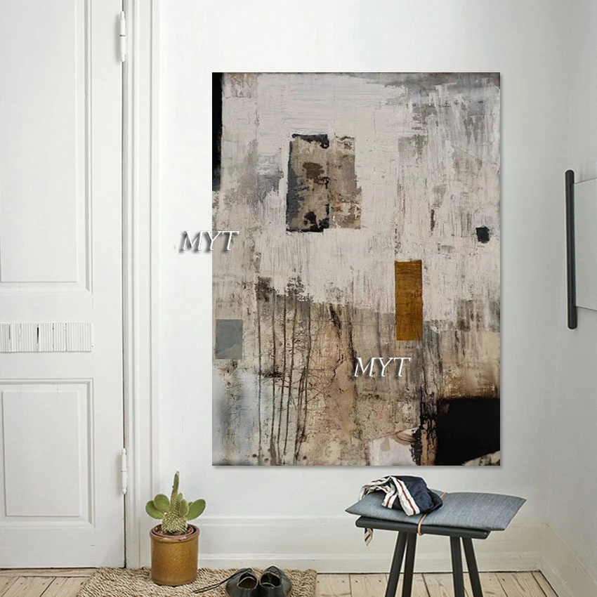 

Hot Selling Acrylic Art Handmade Modern Paintings Art Wall Decorative Canvas Oil Painting Frameless Picture For Hotel Room