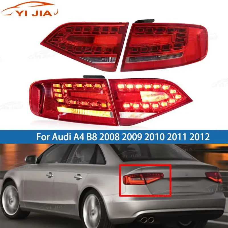 Задний фонарь для Audi A4 B8 2008 2009 2010-2012
