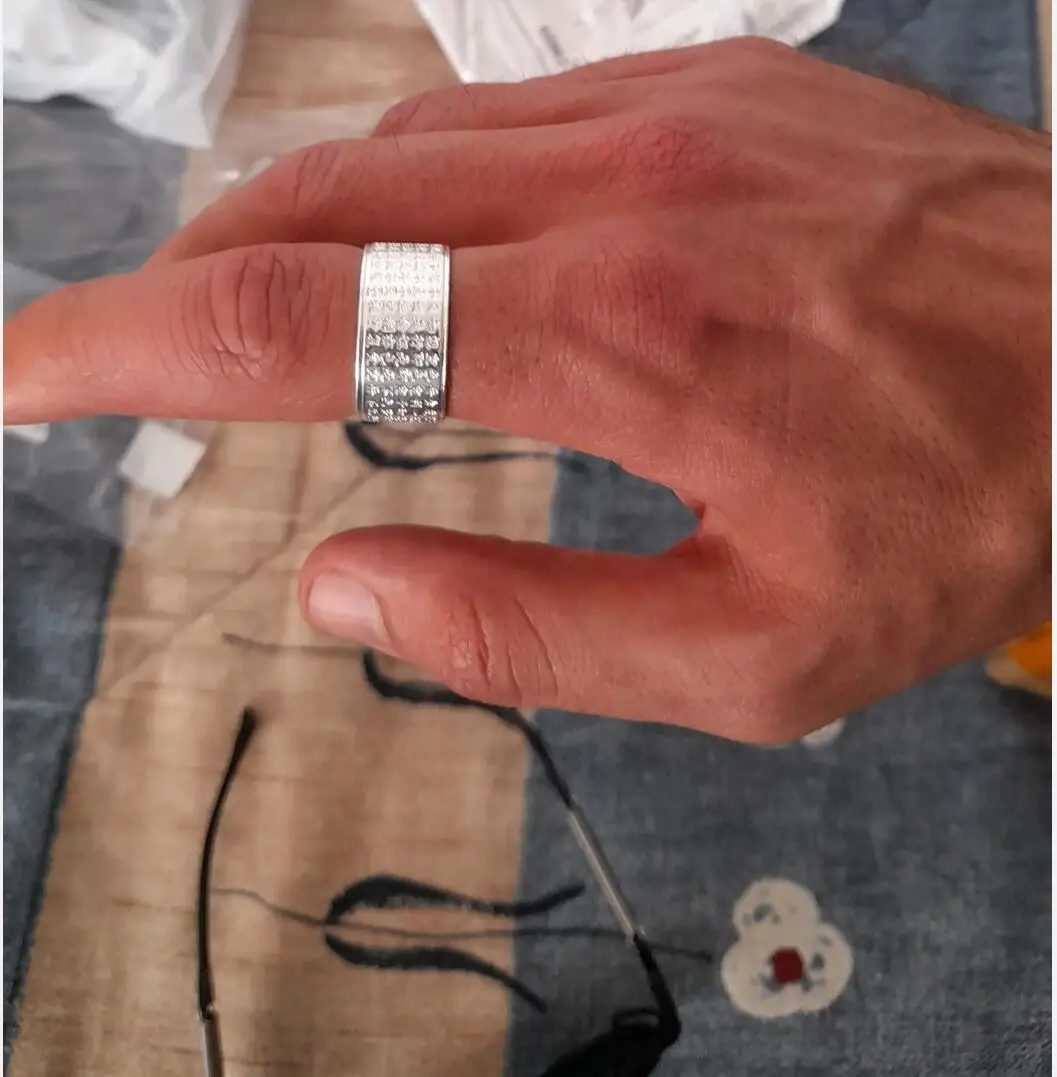 Lucky Lotus Flower Charms Ring Women Men Amulet Protection Wealth Open Regulowany pierścień Buddyjska biżuteria Akcesoria Prezent