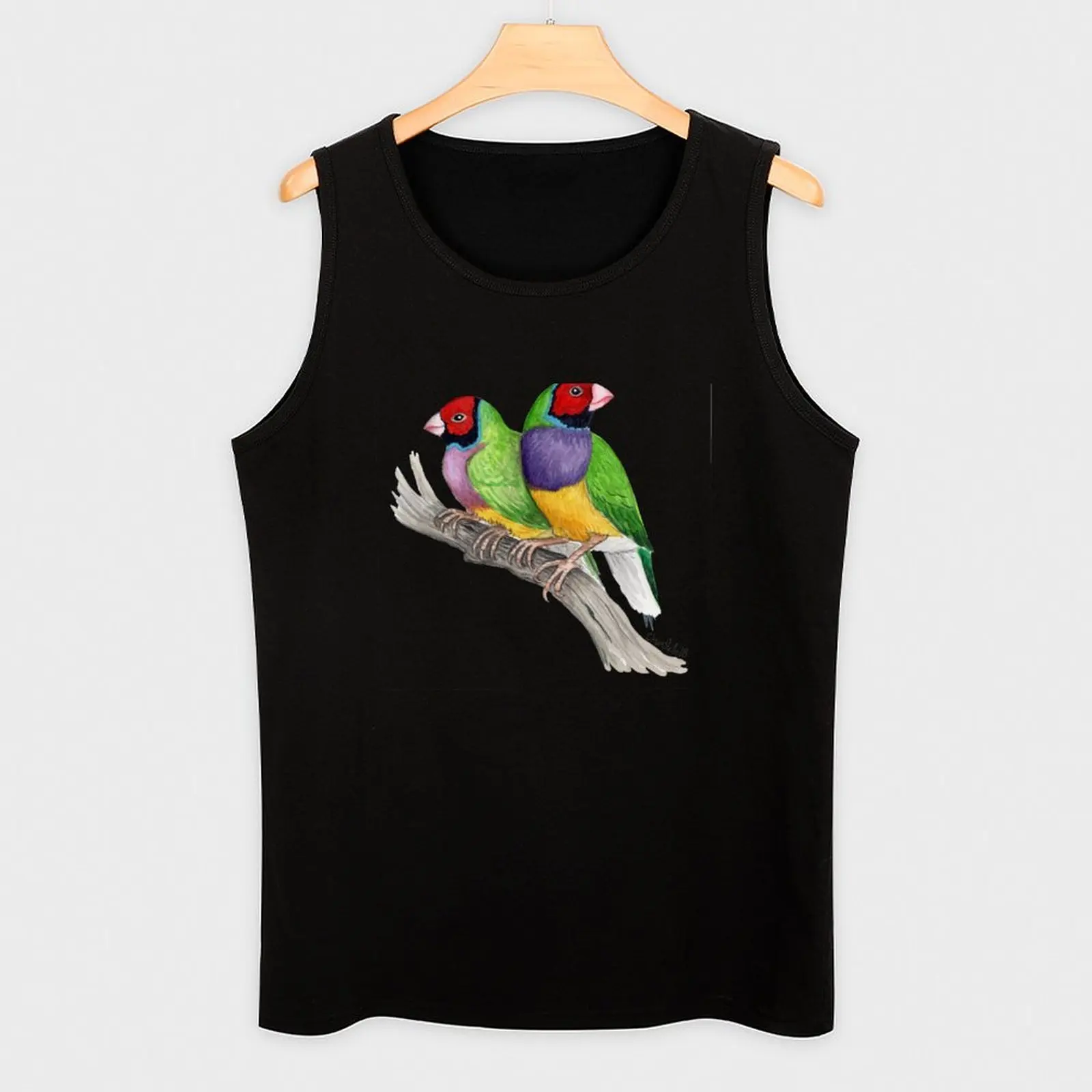 Майка Gouldian Finches быстросохнущая футболка мужские футболки для тренажерного зала