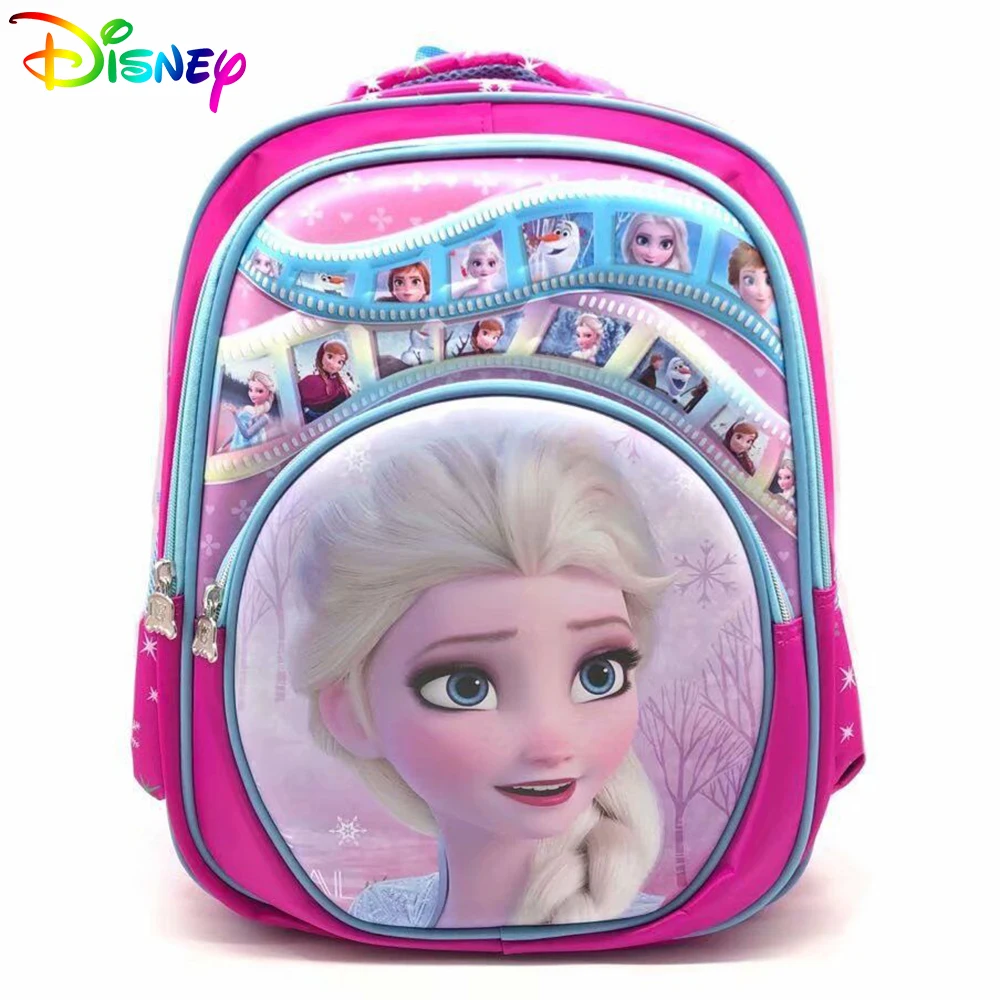 

Disney Frozen Girls Backpack For Kids Cartoon Elsa Sofia Cute McQueen Toddler Toddler Bookbag Kindergarten Baby Kawaii Knapsack