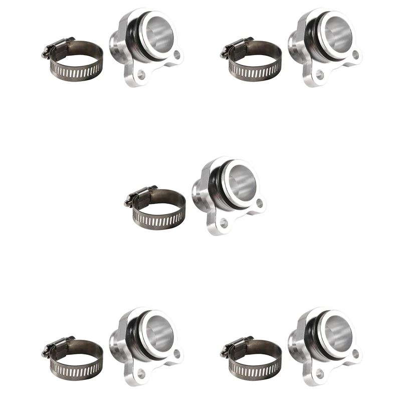 

5X Water Hose Fitting Replacement For BMW 335I 11537541992 11537544638 N54 N53 N52 Engines