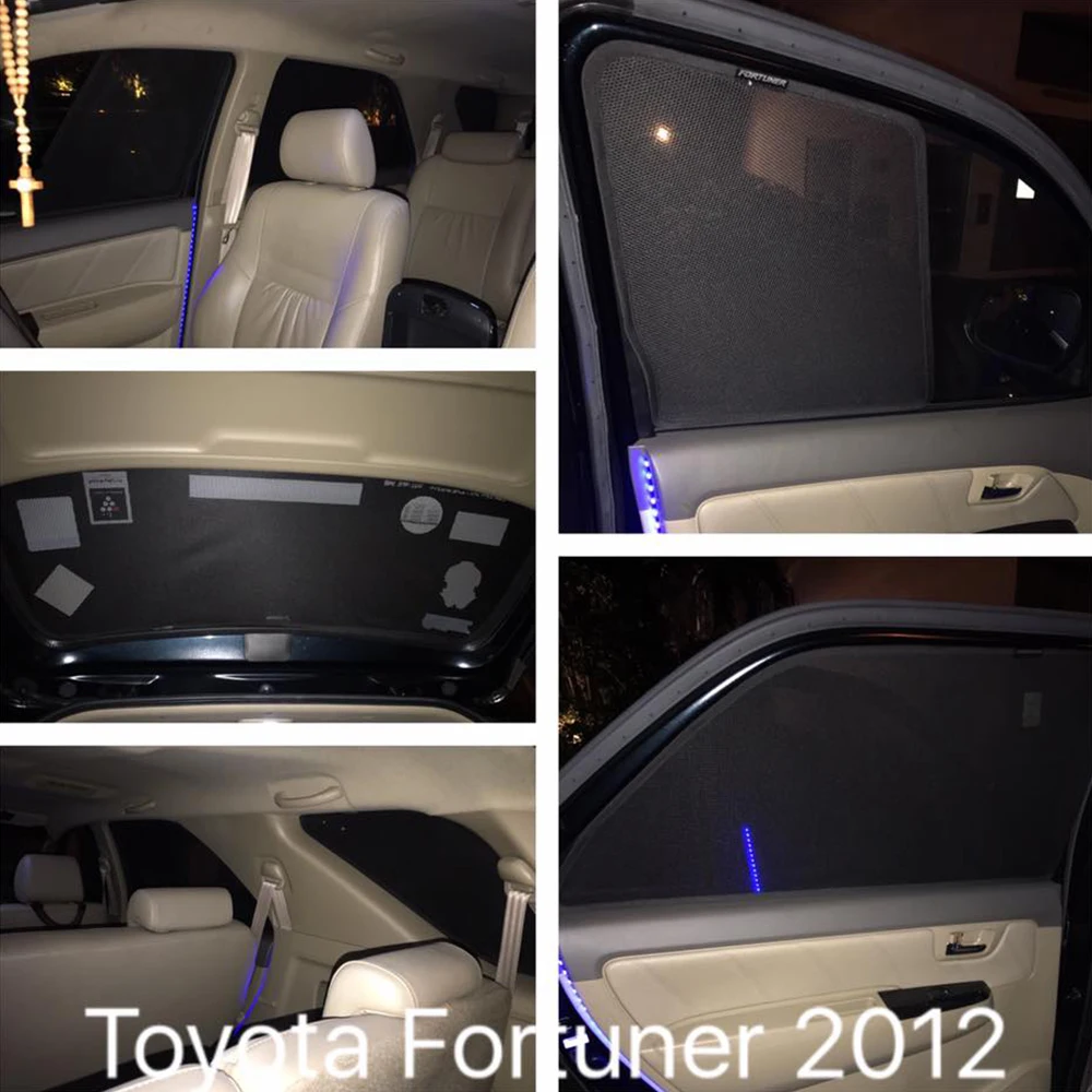 Для Toyota Fortuner SW4 MK1 2004-2015 магнитный автомобильный солнцезащитный щиток переднее