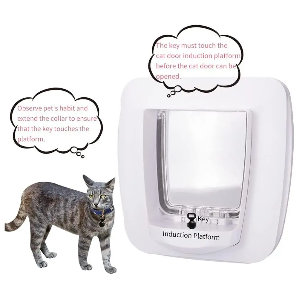 

1PCS Pet Screen Door Magnetic Wear-resistant Anti-corrosion Automatic Closing Pet Supplies For Cat Dog