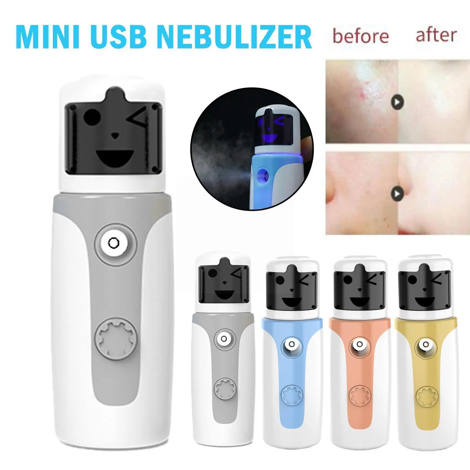 

Мини-USB-небулайзер портативный, 20 мл