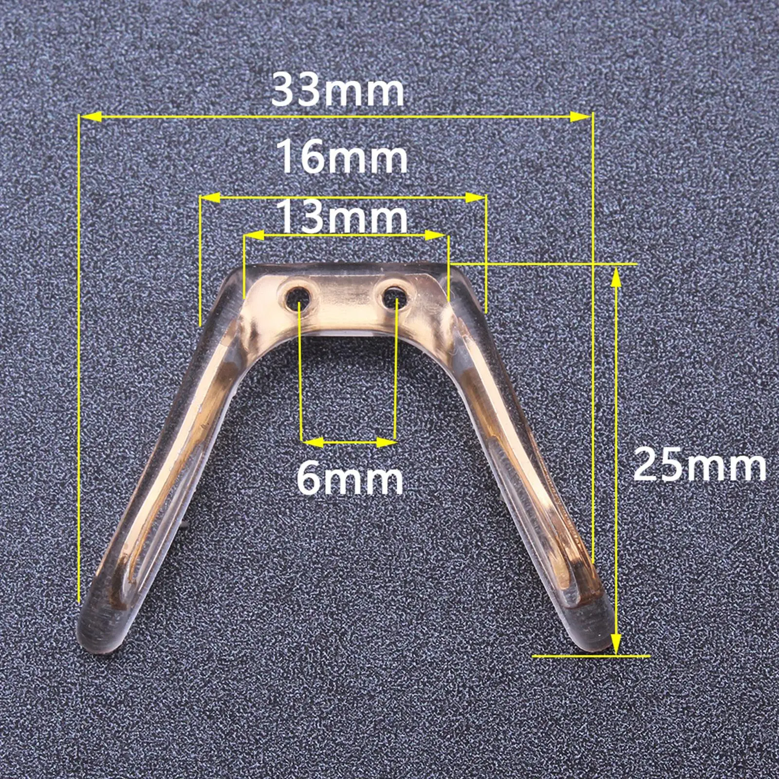 Силиконовый U-образный металлический сердечник для очков кронштейн носоупоры
