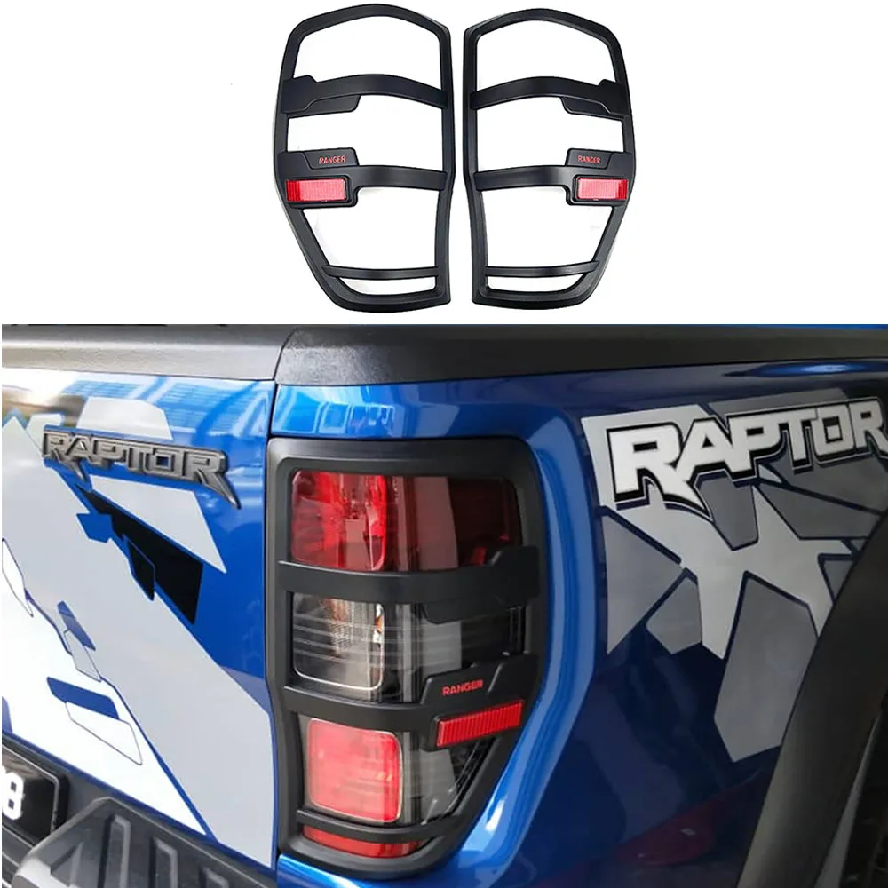 

ABS Matte Black Ranger Tail Lamp Light Cover Headlamp Light Cover For Ranger T7 T8 Decorative Frame Modified Accrssories