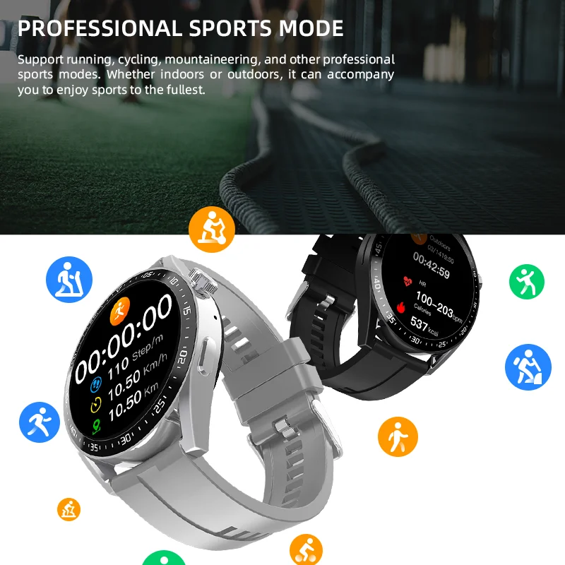 Смарт-часы HW3 Pro мужские NFC Bluetooth сенсорный экран |