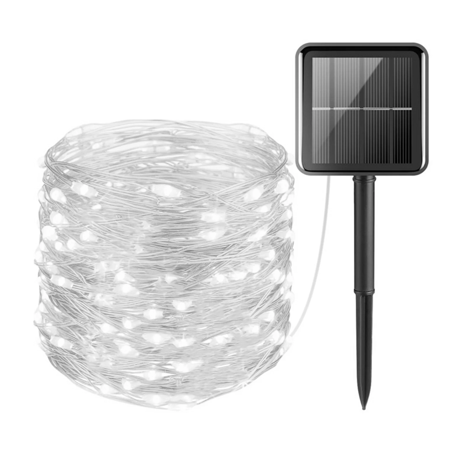 

100LEDs 10M Solar String Light Waterproof Copper Wire Fairy Light for Outdoor Garden Party Wedding solar solar solar solar solar