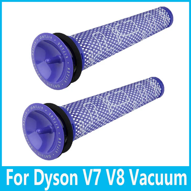 

1*Filters Washable Replaces For dyson v6 v7 v8 dc62 DC61 DC58 DC59 DC74 Vacuum Cleaner Filter Parts Fette Filter