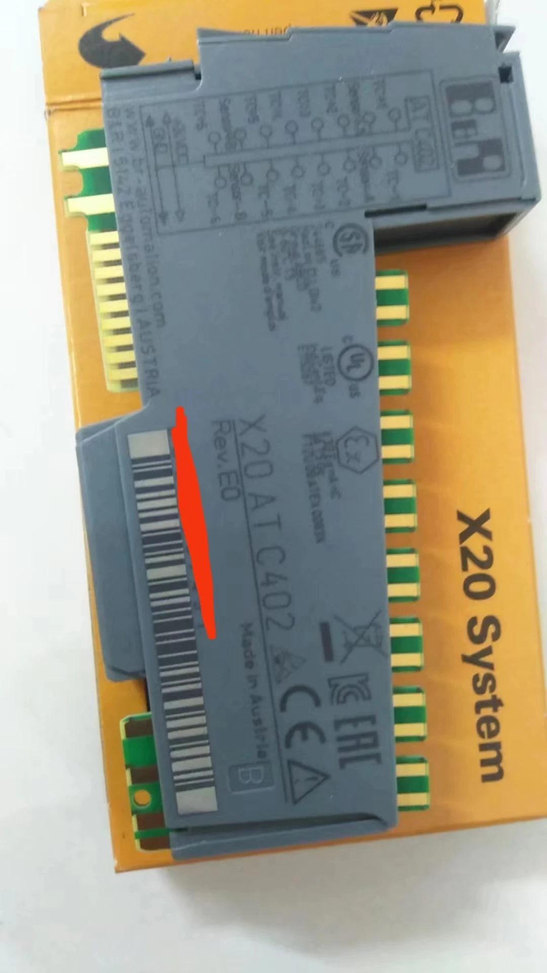 Модуль автоматизации серии X20 X20ATC402