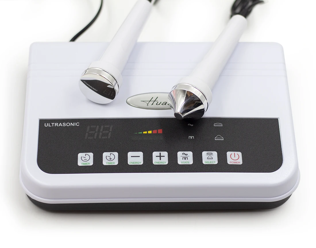 Ультразвуковая косметическая машина 2 в 1 ультразвуковой массажер для лица и тела