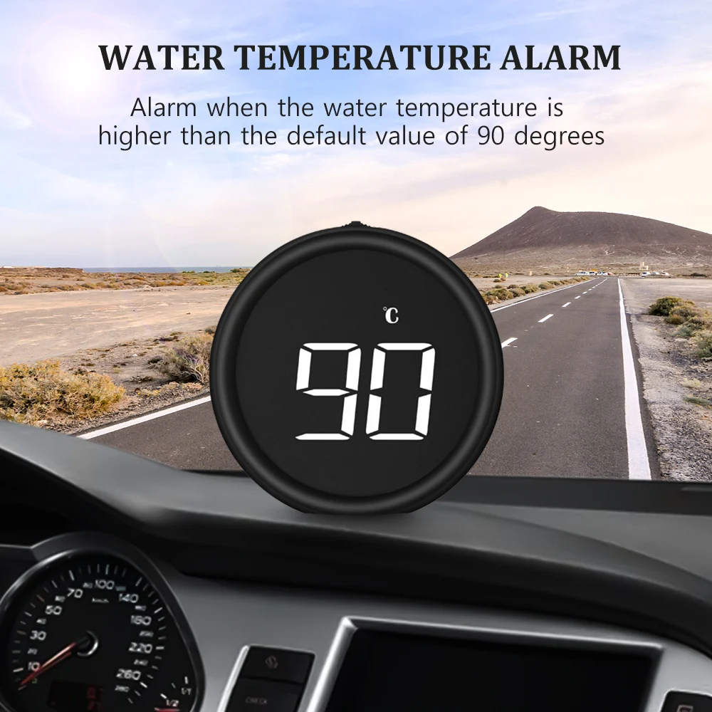 ISINBOX G1 OBD2 HUD Car Head Up Display Speedometer Smart Digital Alarm Reminder OBD For All Cars |