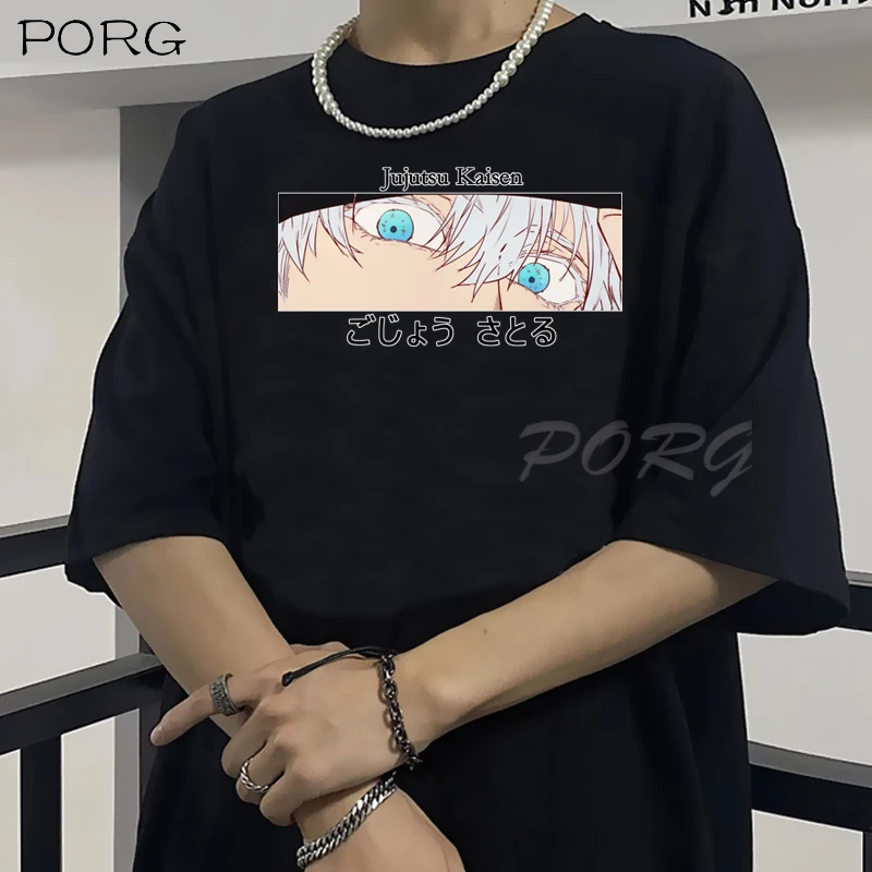 

Футболка мужская унисекс в японском стиле, с рисунком, 2022