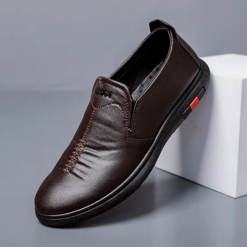 

Hard-Wearing Winter New Leather Shoes Fashion Work Shoes Breathable Men's Casual Shoes Men Fashion Shoes S13740-S13752