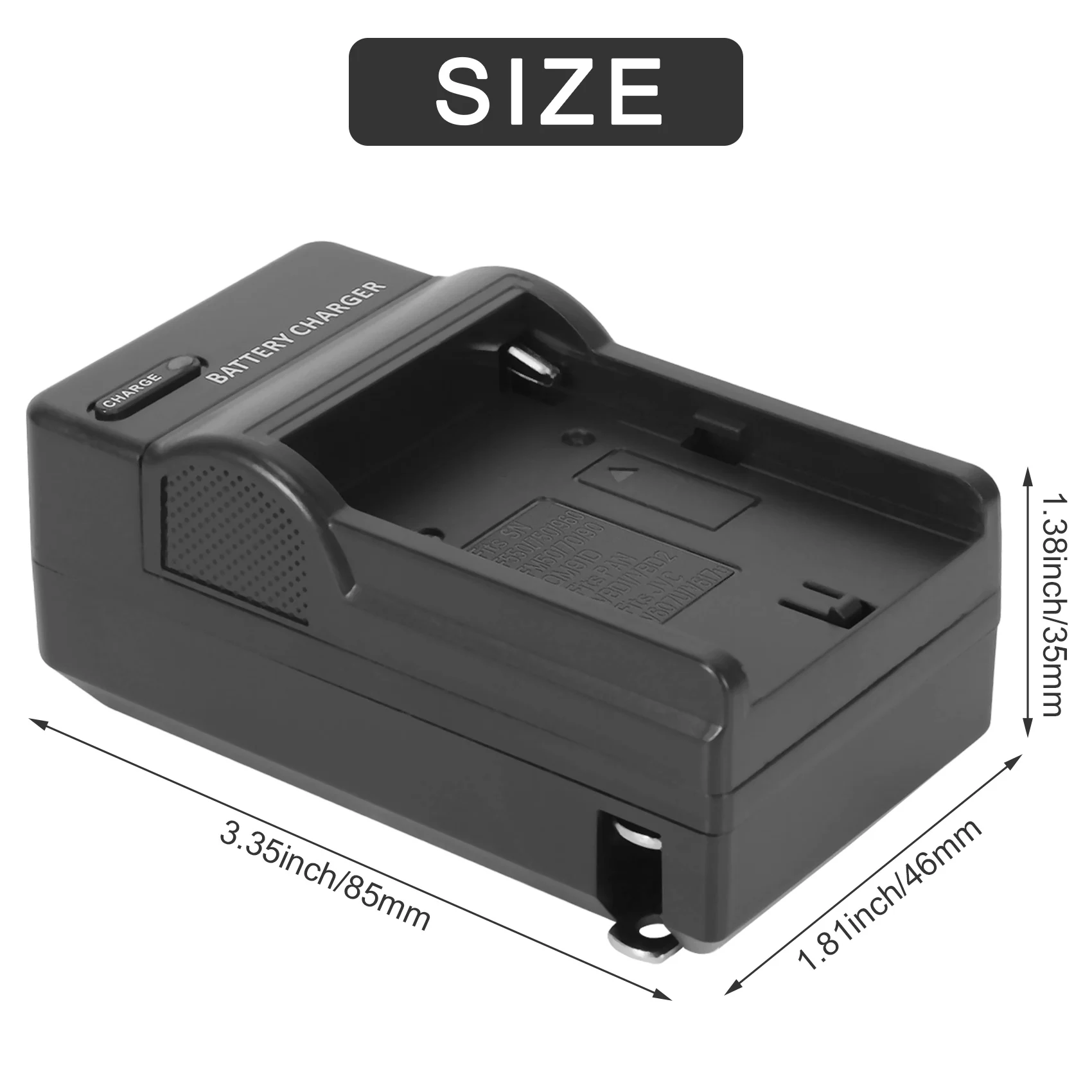 Зарядное устройство NP-F550 для Sony NP-FM50 FM70 FM90 FM30 FM500H FM51(USplug)