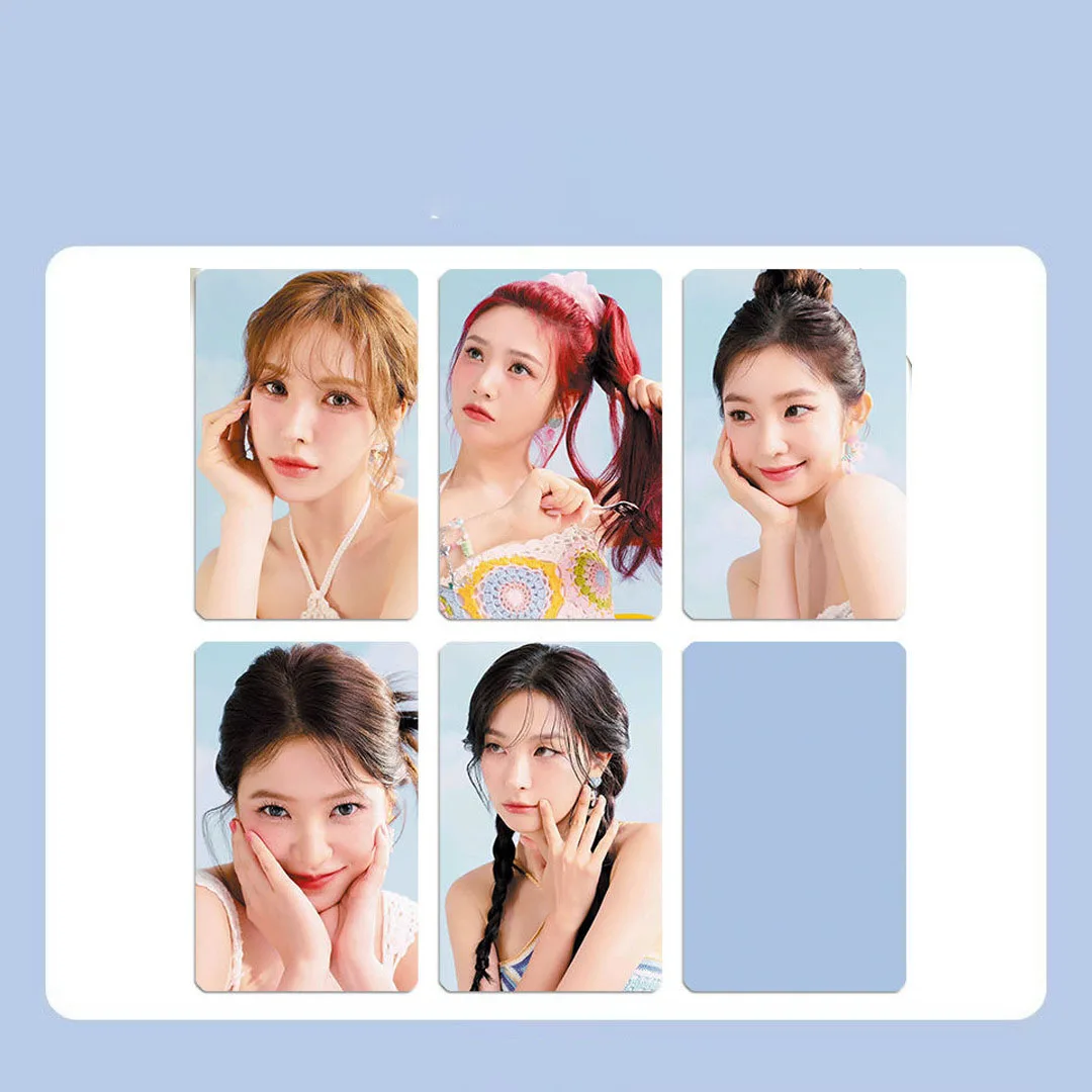 Kpop 5 шт. Irene Kang Seul Gi Joy Yeri 2025 СЕЗОННЫЕ РЫЛЕНИЯ Картка BEHIND Коллекция фанатов Seung-Wan