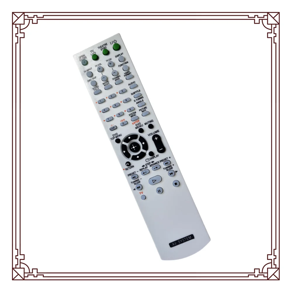 Пульт дистанционного управления для системы домашнего кинотеатра Sony RM-ADU003 HCD-HDZ235