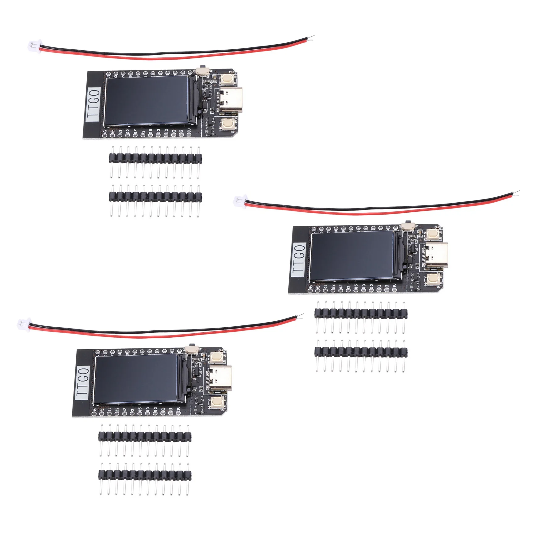 

3X Ttgo T-Display Esp32 Wifi and Bluetooth Module Development Board for Arduino 1.14 Inch Lcd