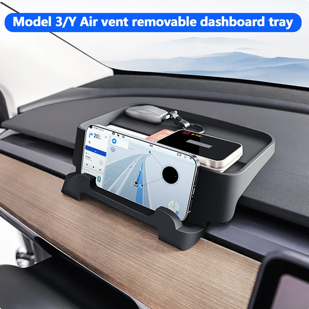 

Держатель для сотового телефона Herval Tesla Model 3 Y, силиконовый Органайзер с вентиляционным отверстием, салфетка, автомобильные аксессуары