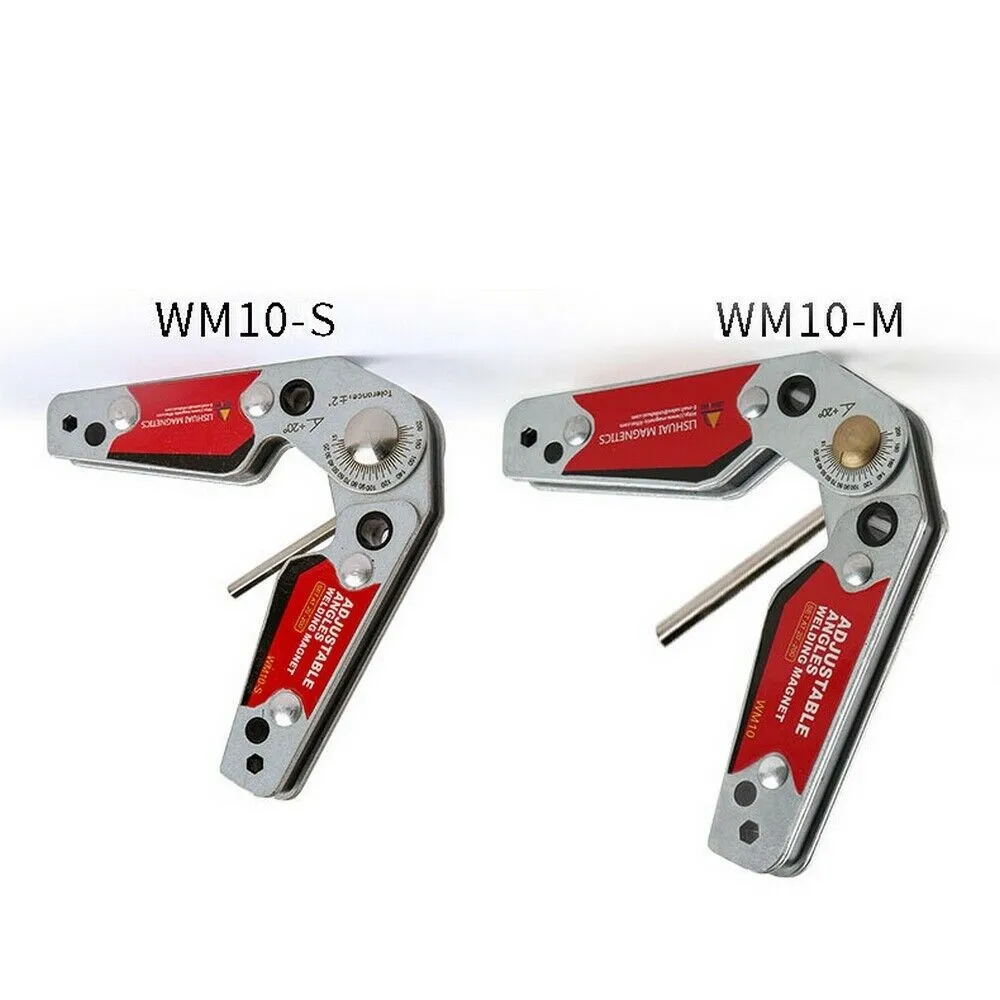 

Welding Locator Adjustable Angle Magnet Welding Locator Magnetic Fixture Corner Clamp Welding Positioner Welder Accessories