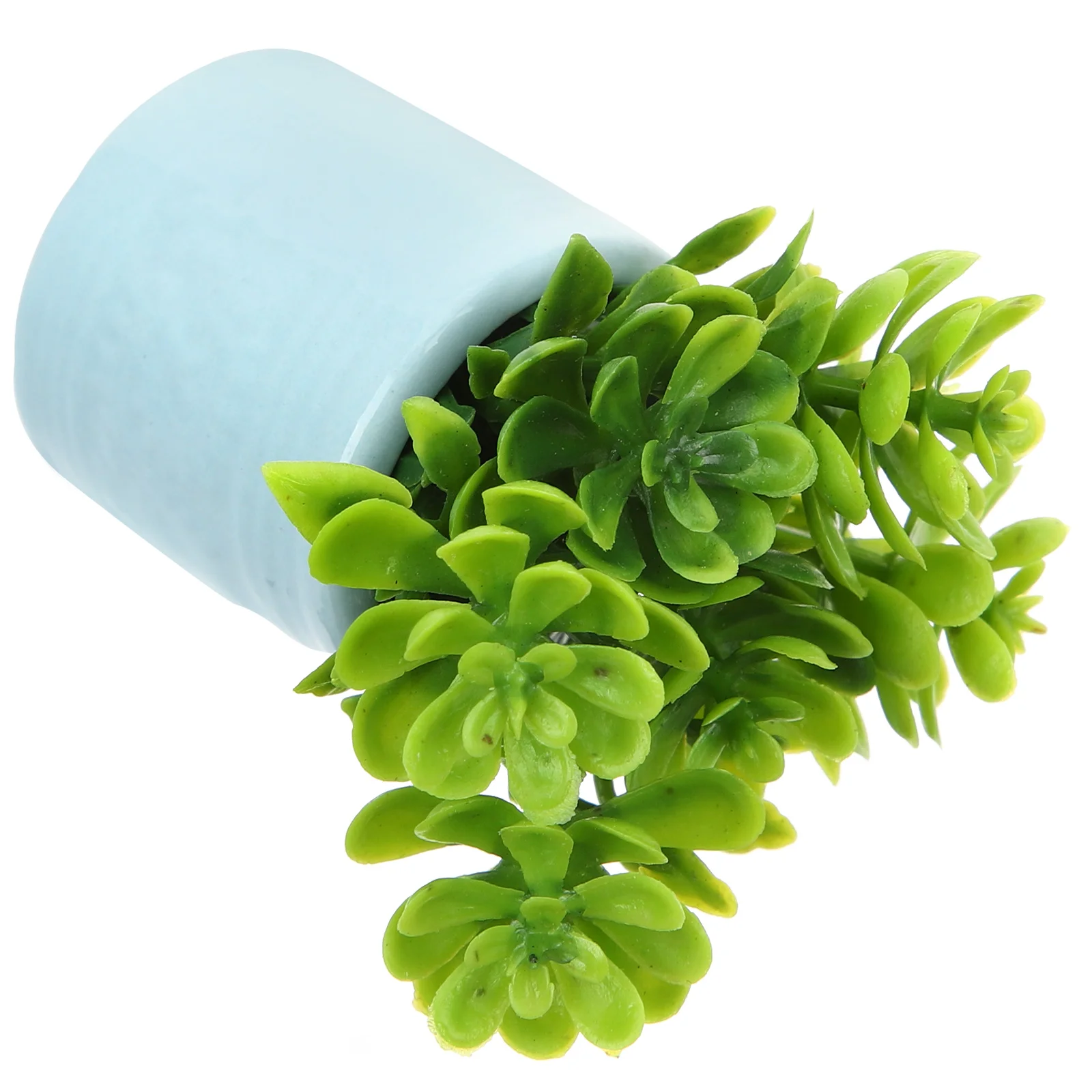 

Ornament Kids Mini House Potted Plants Decor House Potted Home Décor Miniature Bonsai Green Plants Mini Bonsai