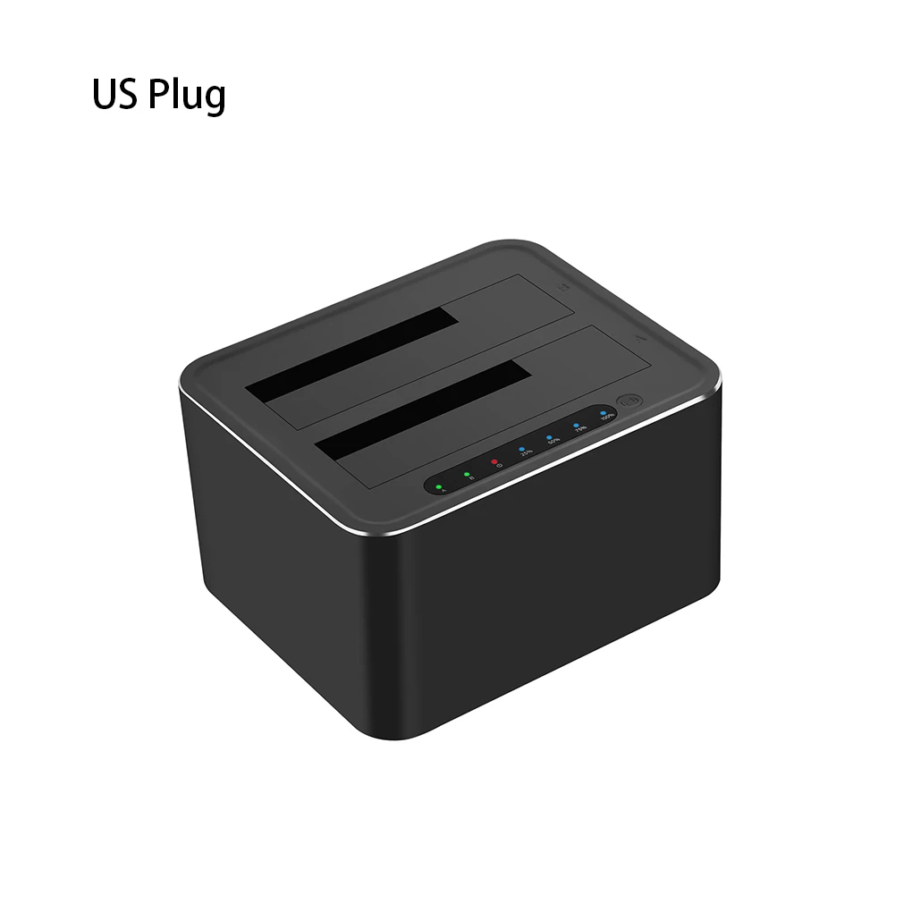 

Hard Drive Disk Case Office Hot Swap High Speed HDD Enclosure Desktop PC Laptop SSD Docking Station Accessory US Plug