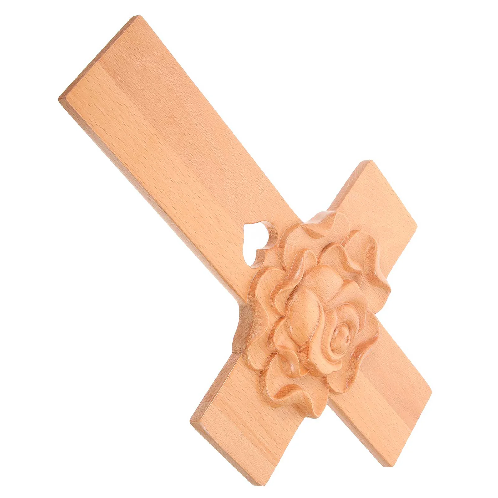 

Wooden Cross Festival Ornament Crafts Decor Catholicism Decoration Crosses for Christmas